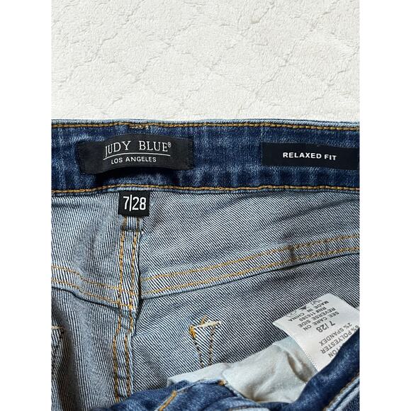 Judy Blue South Western mid-rise jeans - excellent condition size 7/28 JB88492 - Picture 2 of 7